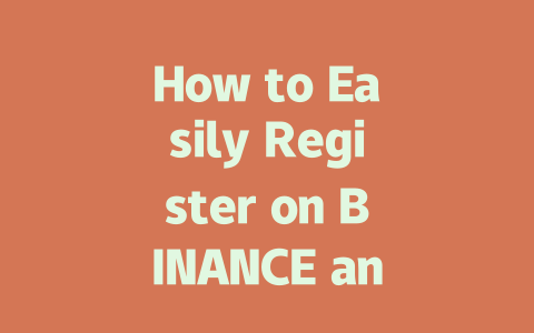 How to Easily Register on BINANCE and Save on Fees Today! 一